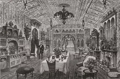 Queen Victoria's Visit To Birmingham. The Luncheon Room At The Town Hall 1887 • $7.45