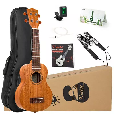 $68.99 • Buy Ukulele Soprano Mahogany Ukulele 21 Inch Hawaii Guitar Kit For Beginners