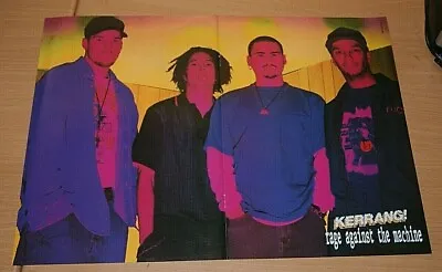 £2.99 • Buy RAGE AGAINST THE MACHINE Band Large A3 Size Magazine Glossy ART Poster   