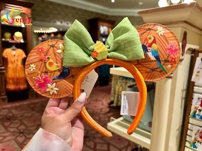 Dole Whip Headband Edition Disney 2024 Minnie Ears Birds Enchanted Tiki Room • $17.99