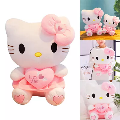 Y2K Hello Kitty Plush Toy Plushies Sanrio Doll Home Decoration Pillow Girls Gift • $16.14