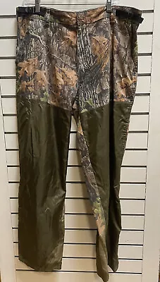 Northwest Territory Mens Sz L Brush Pants Mossy Oak Camouflage Hunting • $20.99