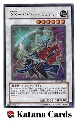 Yugioh Cards | XX-Saber Hyunlei Ultra Rare | ABPF-JP044 Japanese • $11.38