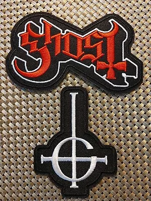 Lot Of 2 Ghost (Swedish Band) Bc Embroidered Patch Iron-On Sew-On US Ship Metal • $7.99