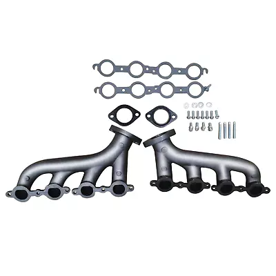 LS Swap Cast Iron Exhaust Manifold Header For Chevy LS1 LS2 LS3 4.8L5.3L6.0L • $129