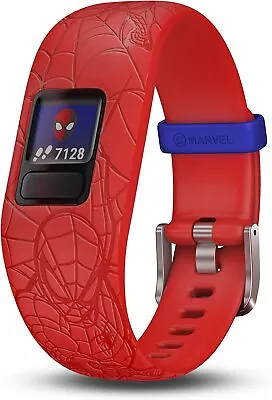 Garmin Vivofit Jr 2 Kids Fitness Activity Tracker Spiderman Smartwatch Red • $199