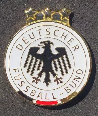 Germany Soccer Federation Vintage Soccer Pin Badge 2014 • $7.99