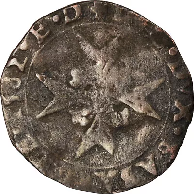 [#890206] Coin France Charles Emmanuel I Parpaiolle 1582 Bourg-en-Bresse V • $114.34