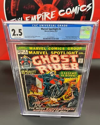 Marvel Spotlight #5 (1972) 1st App. Of Ghost Rider Johnny Blaze (cgc 2.5)🔥🔥🔥 • $699.99