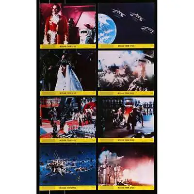 MESSAGE FROM SPACE Lobby Cards 8x10 In.  - X8 1978 - Kinji Fukasaku Vic Morrow • $76.99