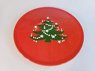 Waechtersbach Christmas Tree 12  Round Cake Serving Plate Platter Holiday • $24.95