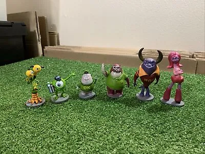 £12.99 • Buy Disney Monsters Inc University Figures Bundle X 6 Toys Pixar Cake Toppers