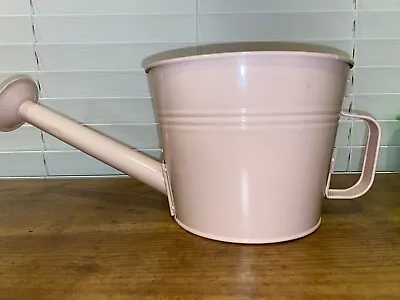 Metal Pink Watering Can Planter • $5