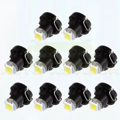 10Pcs White T3 Neo Wedge 1SMD LED Dash A/C Climate Control HVAC Heater Lights • $8.49