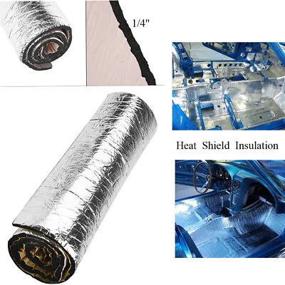 Sound Deadening Material - Vehicle Thermal Insulation Noise Reduce Dampening • $19.94