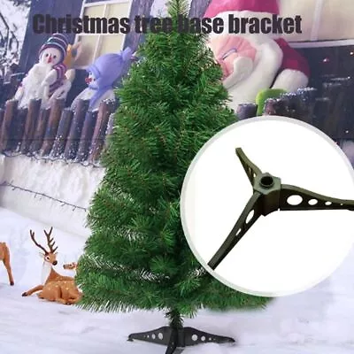 Artificial Christmas Tree Base Plastic Xmas Tree Holder Triangle Tree Stand Legs • $11.90