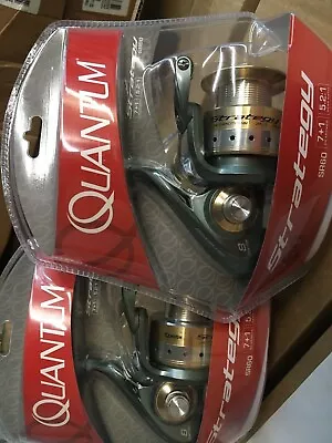 (2) Quantum Strategy SR60 CATFISH Fishing Reels Pier Surf And Inshore • $59.99