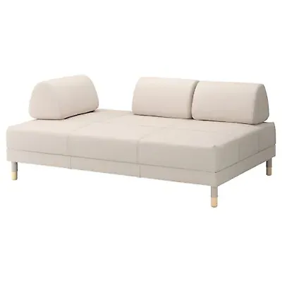 Ikea Flottebo Cover For 120cm Sofa-bed Vissle Beige 703.425.09 • £145