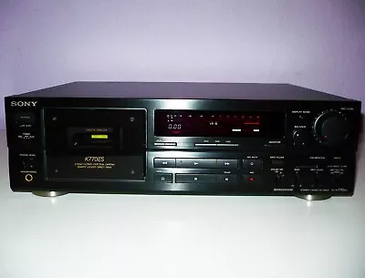 £285 • Buy Sony Tc-k770es 3-head Cassette Deck (1990) - Dolby B/c/hx-pro