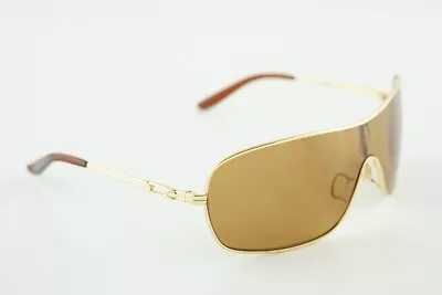 OO4073-05 Oakley Distressed Polished Gold / Bronze Polarized Sunglasses • $72.99