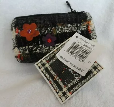 Vera Bradley Mini Zip Pouch Luxe Collection • $10.50