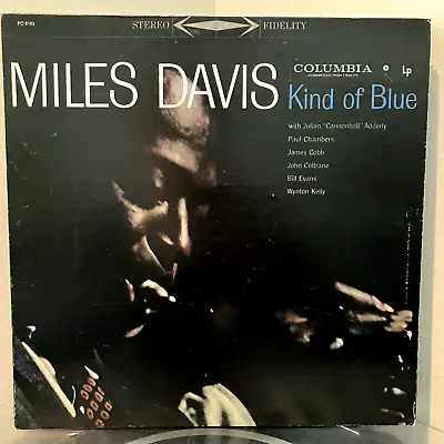 MILES DAVIS Kind Of Blue LP Columbia US Late 70's Reissue EX / VG+ • $49.99