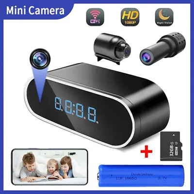 1080P HD Mini Hidden Spy Camera Motion Detection Home Security Night Vision Cam • $14.98