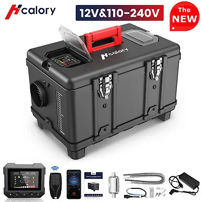 HCALORY 8KW Diesel Air Heater 110V AC & 12V DC Bluetooth APP Control Heating • $179.95