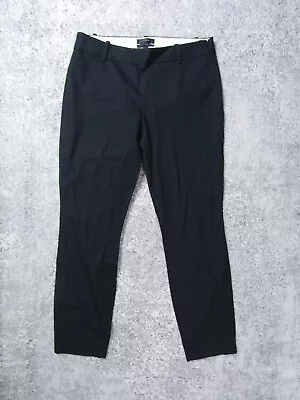 J.Crew Minnie Pants Womens 2 Dress Black Slim Bottoms Business Office Work • $39.99