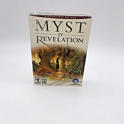 Rare Big Box Myst IV Revelation New SEALED Unopened Plus Limited Edition PC Mac • $45.50
