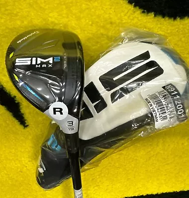 TaylorMade Golf SIM2 Max Hybrid Rescue Club #3H (19*) Graphite Regular • $159.99