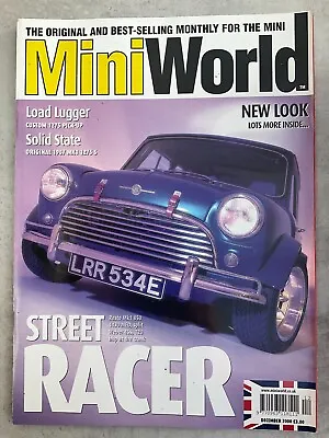 Mini World Magazine - December 2000 - Custom 1275 Pick-up Mk 1 850 1430MED • £7.99