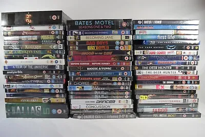 £5.99 • Buy Sealed DVD/Blu-Ray ~ Big Selection ~ Films/TV Series ~ A~Z Listing ~ PAL