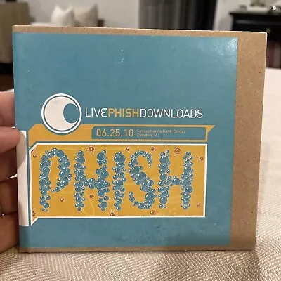 PHISH - LIVE 06.25.10 Susquehanna Bank Center Camden NJ 3-CD JEMP Rare & OOP • $29.90