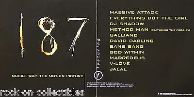187 Movie 1997 Original Soundtrack Promo Poster Method Man Ft. The Prodigy • $39.99