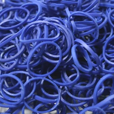 Blue Bands 600 Loom Rubber Band Refills Bracelet Bands- 25 S-clips • $1.99