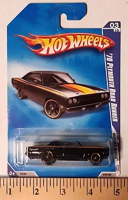 Hot Wheels 2008 `70 Plymouth Road Runner 3/10 Muscle Mania Collector #79/190 • $3.25