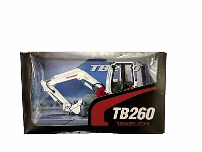 Takeuchi TB260 1/35 Scale Model Excavator Limited Edition NIB 1:35 Scale Diecast • $0.01