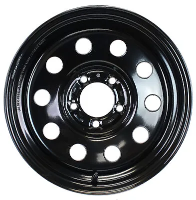 ECustomrim Trailer Wheel Black Rim 15 X 5 Modular Style 5 Lug On 4.5 In. • $63.96