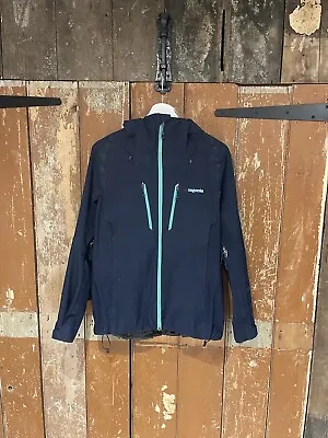 Patagonia Triolet Jacket Coat Navy Blue Women's Size Small Zipped Pockets • $164.17