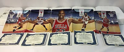 Michael Jordan Chicago Bulls Set Of 5 Upper Deck Bradford Exchange Plates • $75