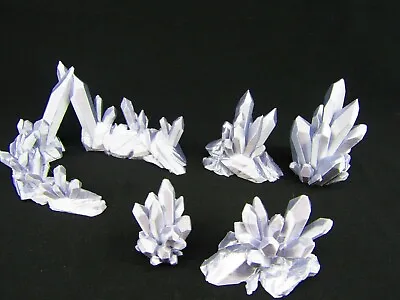 5pc Crystal Stalagmite Scatter Terrain Scenery 3D Printed Mini Miniature Model • $25.99