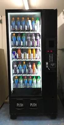 £1350 • Buy Bevmax 30 Cold Drinks Vending Machine Includes Coin Mech Nayax Card System