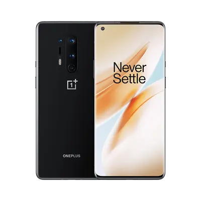 OnePlus 8 Pro 5G 8/128GB Black 6.78  48MP Snapdragon 865 4510mAh Phone By FedEx • $1346.36