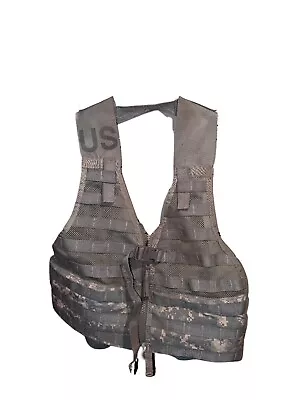 US Military ACU FLC Fighting Load Carrier Tactical Vest Digital Camo MOLLE • $12.99