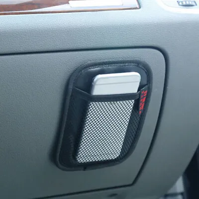 1x Car Interior Elastic Net Storage Phone Holder Organizer Bag Auto Accessories • $6.90