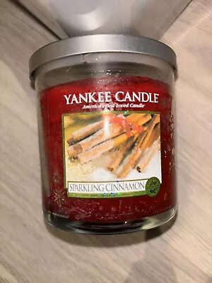 Yankee Candle Sparkling Cinnamon Tumbler New • £15