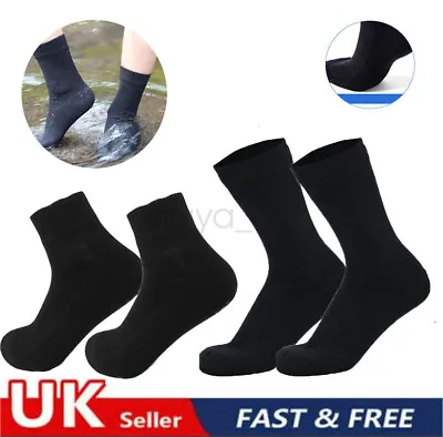 Waterproof Socks Breathable Sports Hiking Wading Camping Winter Skiing Sock Long • £12.99