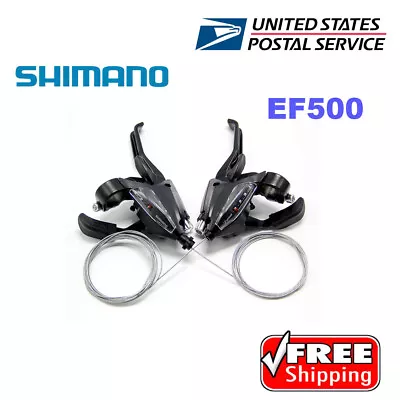 Shimano ST-EF500 3x7/3x8 Speed MTB Bike Shifter Lever Set Right&Left Combo • $20.68