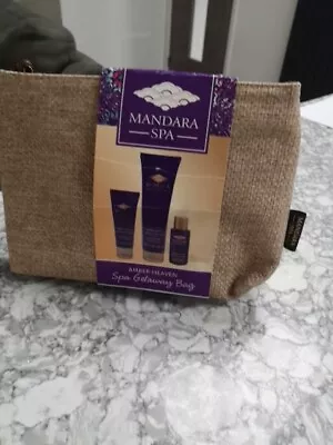 Mandara Spa Amber Heaven Spa Getaway Bag Gift Set • £15